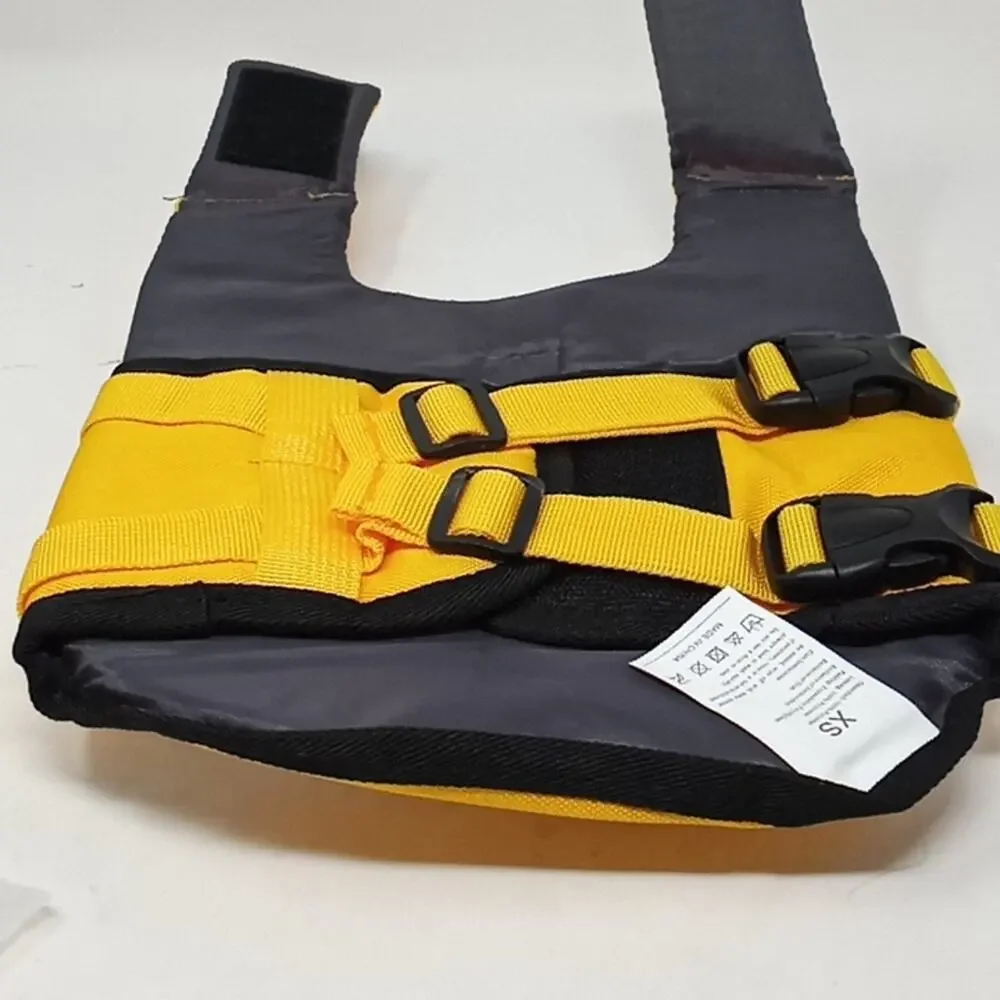 New Dog Life Jacket High Visibility Yellow & White Size XS